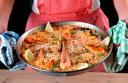 paella and pans