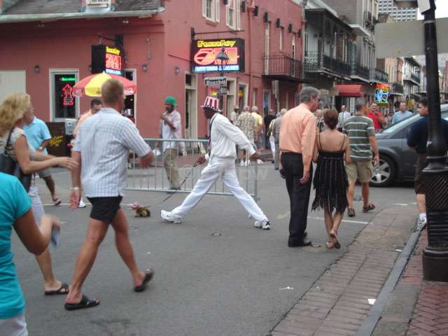 New Orleans street scene