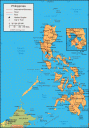 Philippines, map