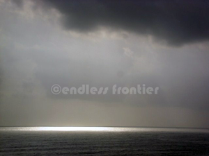 beach clouds