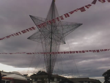 Christmas tree in Tagum City