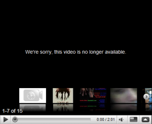 video no longer available